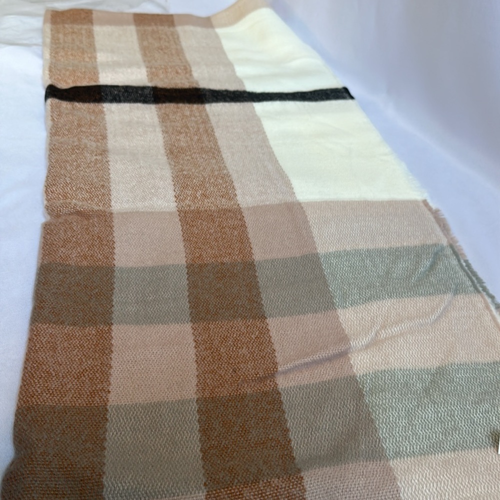 ALDO Lovely Light Pastel Colours Soft Woven Scarf 70cm x 190cm